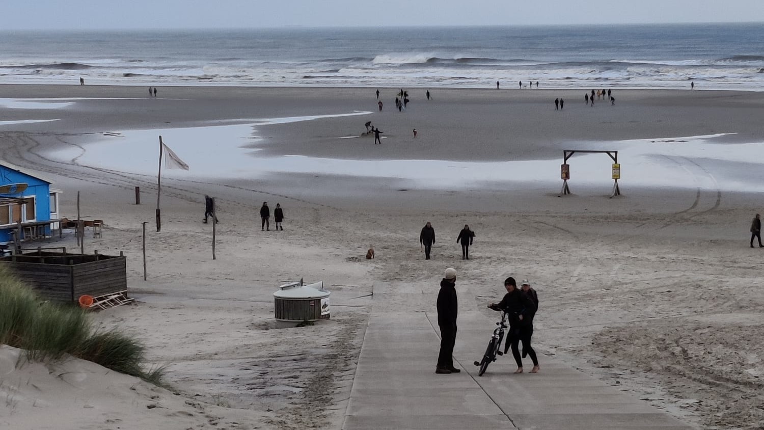 One of those rare occasions where the waves get good